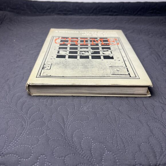 A Pictorial History Of Crime By Julian Symons 1840 To The Present Book 1966 FE - Picture 5 of 7